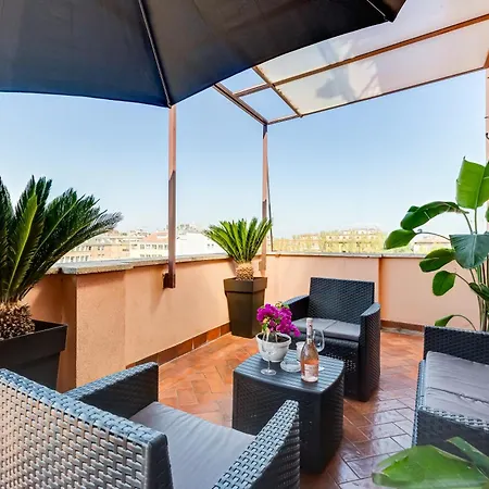 Terrace With A View Of * Rom