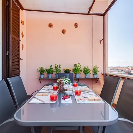 Terrace With A View Of * Rome