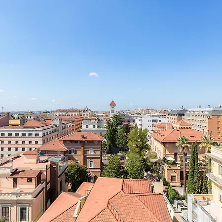 Apartment Terrace With A View Of Rome